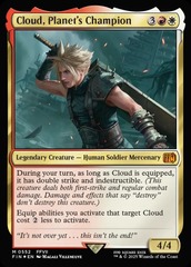 Cloud, Planet's Champion - Foil - Starter Kit Exclusive